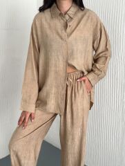 Oversize Salaş Gömlek - Pantolon takım